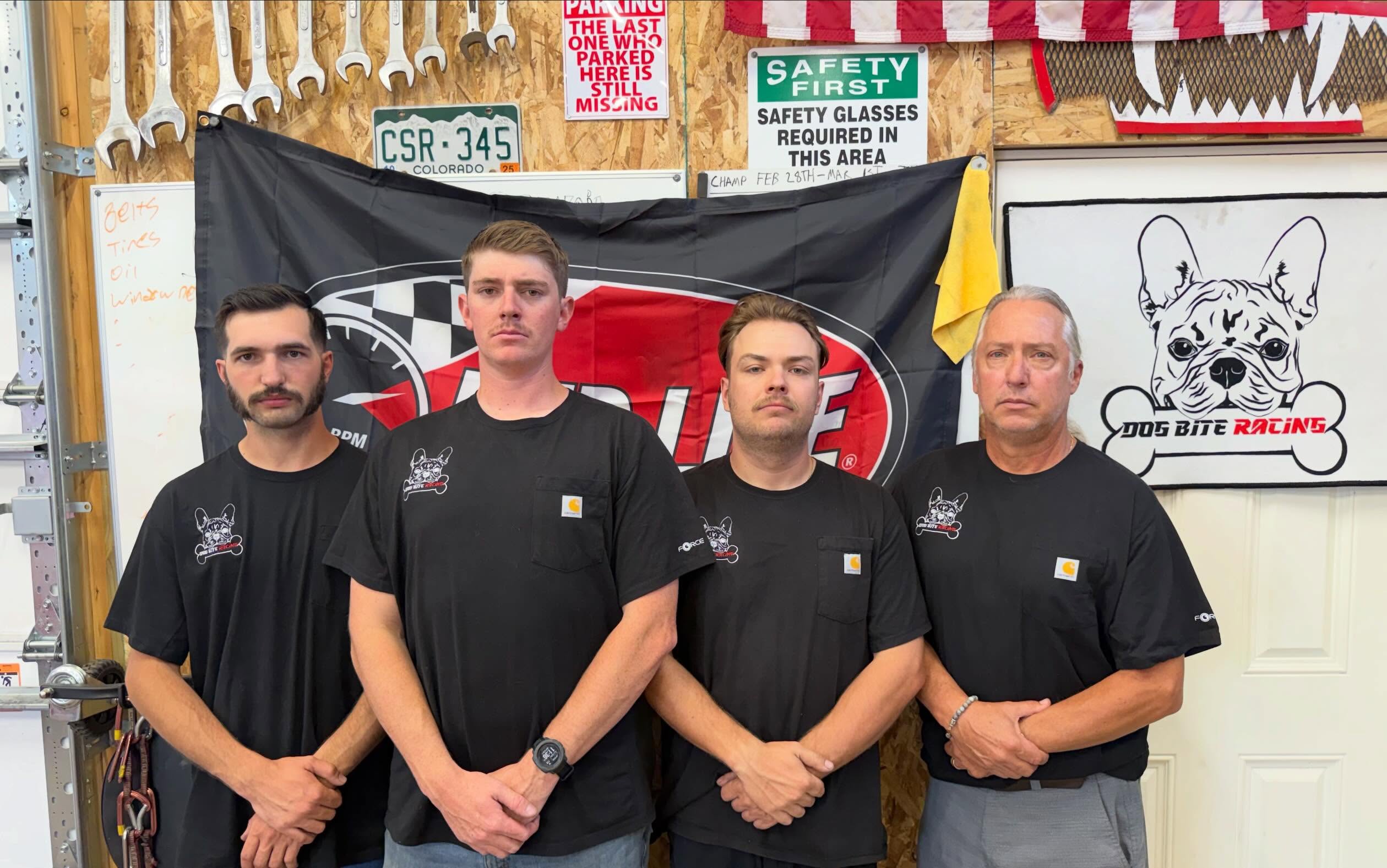 crew of Dog Bite Racing