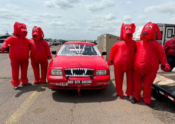 Dog Bite Racing Team & Clifford